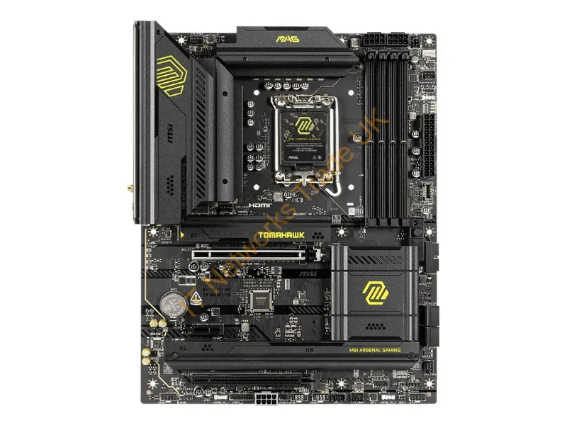B860TOMAHAWKWIFI - Msi Mag B860 Tomahawk Wifi Motherboard Intel B860 Lga 1851 (Socket V1) Atx
