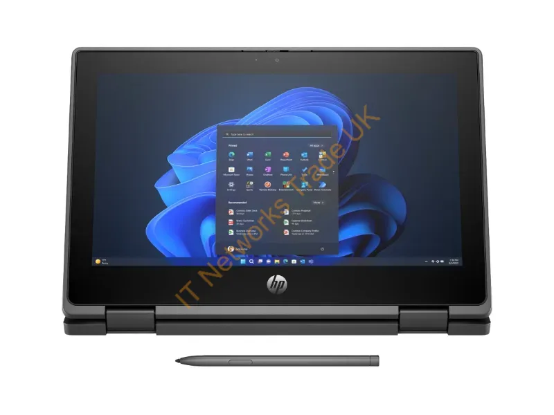 B86C8UT#ABA - Hp Fortis Flip G1I 11 Inch Notebook Pc 11.6" Hd 16 Gb Lpddr5-Sdram Black