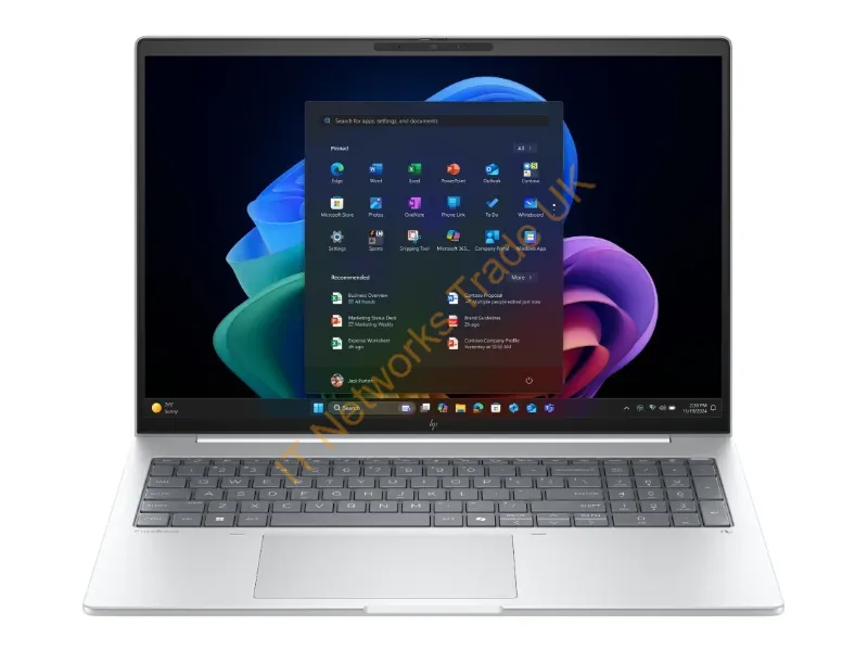 BA5Q7AW#ABA - Hp Elitebook 8 G1A 16 Inch Notebook Next Gen Ai Pc Copilot+ Pc Amd Ryzen Ai 7 Pro Laptop 16" Wuxga 32 Gb Ddr5-Sdram Wi-Fi 7 (802.11Be) Windows 11 Pro Silver
