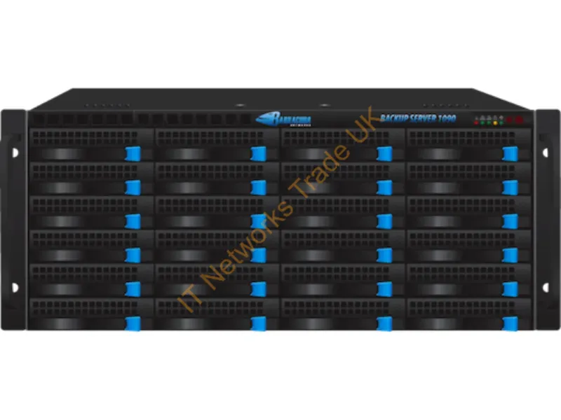 BBS1090A - Barracuda Networks Backup Server 1090 + 1Y Eu Storage Server Rack (4U) 102 Tb Hdd Black, Blue