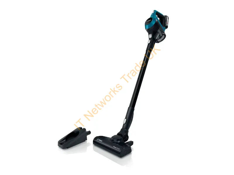 BBS611LAG - Bosch Serie 6 BBS611LAG stick vacuum/electric broom 2-in-1 stick vacuum Battery Dry Bagless 0.3 L Blue 2.5 Ah