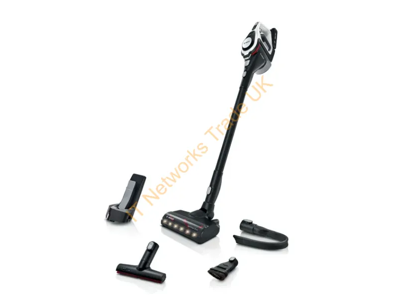 BBS8214 - Bosch Serie 8 BBS8214 stick vacuum/electric broom 2-in-1 stick vacuum Battery Dry Bagless White 4 Ah