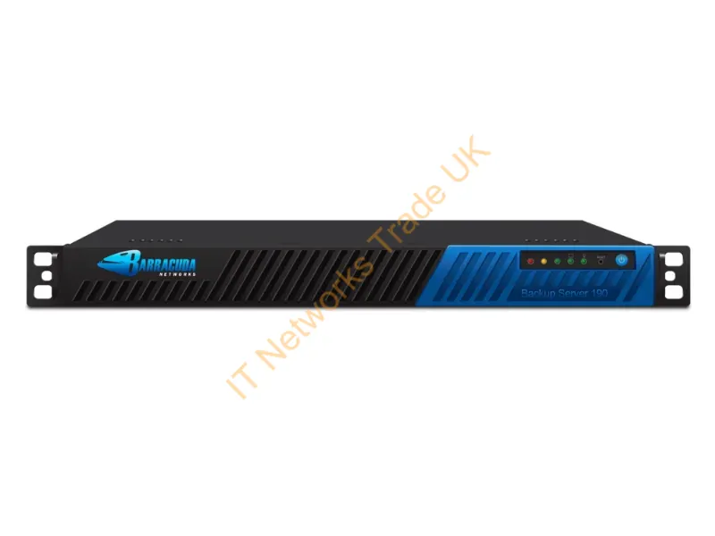 BBSI190A - Barracuda Networks Backup Server 190 Rack (1U) 0.250 Tb
