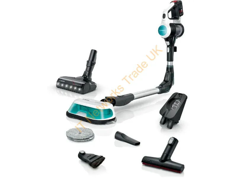 BCS71HYG1 - Bosch BCS71HYG1 stick vacuum/electric broom Battery Dry&wet HEPA Bagless 0.3 L 23.5 W Black, White 3 Ah