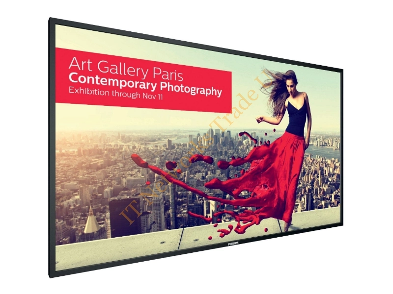 BDL8470QU/00 - Philips Signage Solutions BDL8470QU/00 Digital signage flat panel 84" LED 4K Ultra HD Black signage display LED TV