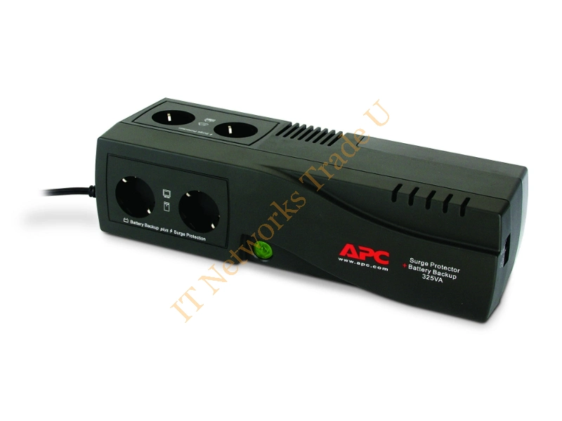 BE325-GR - APC Back-UPS Standby (Offline) 325VA Compact Black uninterruptible power supply (UPS)