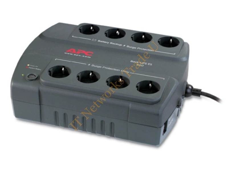 BE400-SP - APC Back-UPS ES 400VA 230V Spain 400VA uninterruptible power supply (UPS)
