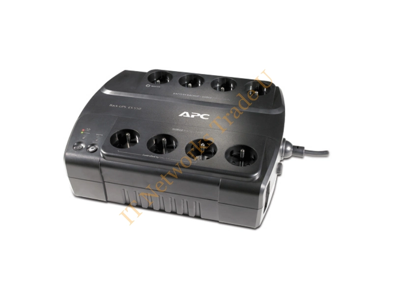 BE550G-FR - APC BE550G 550VA Black uninterruptible power supply (UPS)