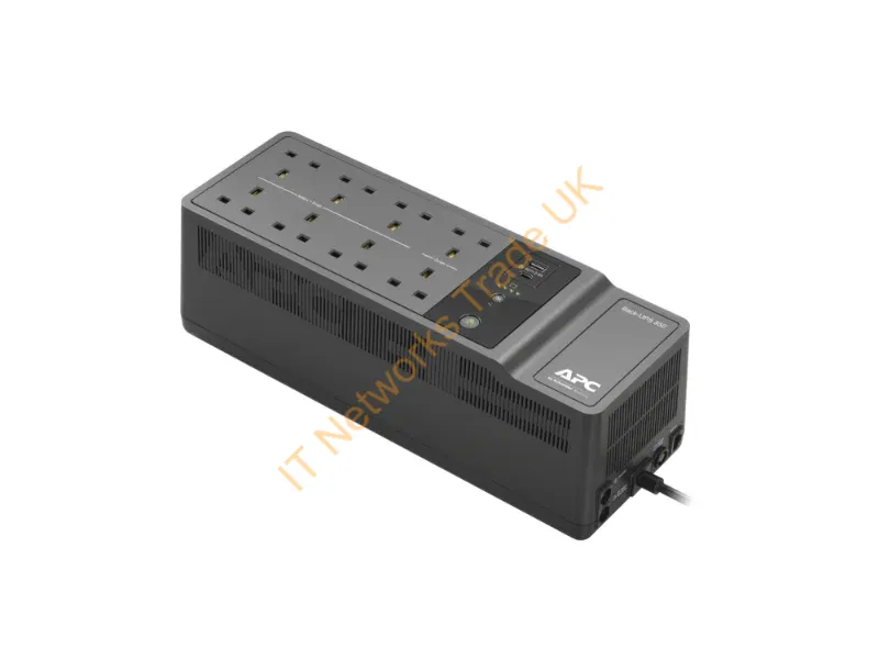 BE850G2-UK - APC Back-UPS BE850G2-UK 8x BS 1363 outlets, 850VA, 2 USB chargers, 1 USB data port