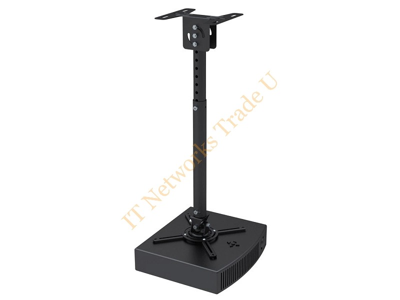 BEAMER-C100 - Newstar Universal Projector Ceiling Mount, Height Adjustable (58-83cm) Black Accessory