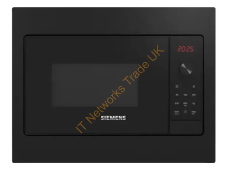 BF523LMB3 - Siemens iQ300 BF523LMB3 microwave Black, Stainless steel Solo microwave Built-in 20 L 800 W