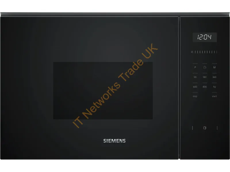 BF525LMB1 - Siemens iQ500 BF525LMB1 microwave Black Solo microwave Built-in 20 L 800 W