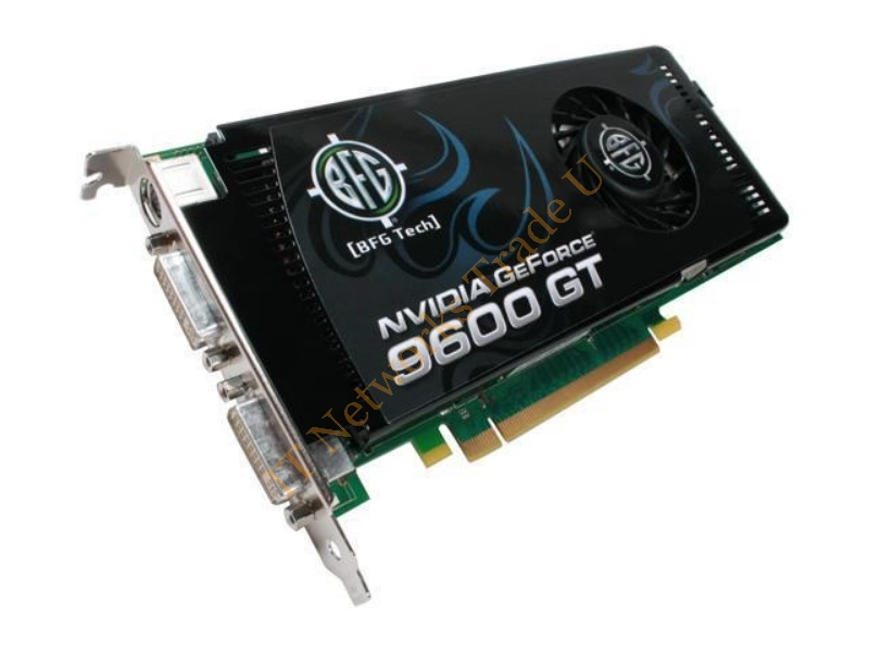BFGE96512GTE BFG GeForce 9600 GT 512MB 256-Bit GDDR3 PCI Express 2 x16 HDCP Ready SLI Support Video Graphics Card