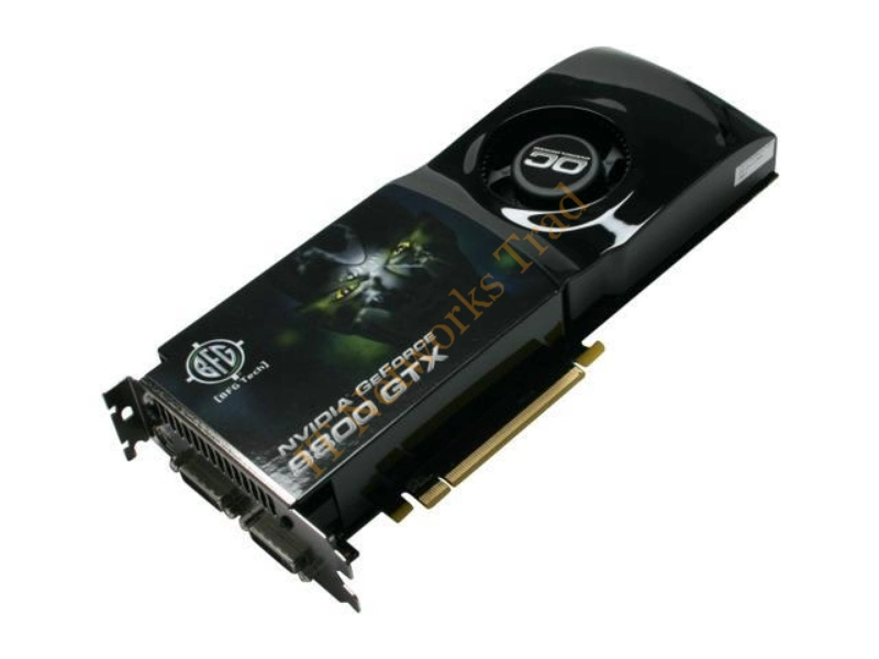 BFGE98512GTXOCE BFG GeForce 9800 GTX 512MB 256-Bit GDDR3 PCI Express 2 x16 HDCP Ready SLI Support Video Graphics Card