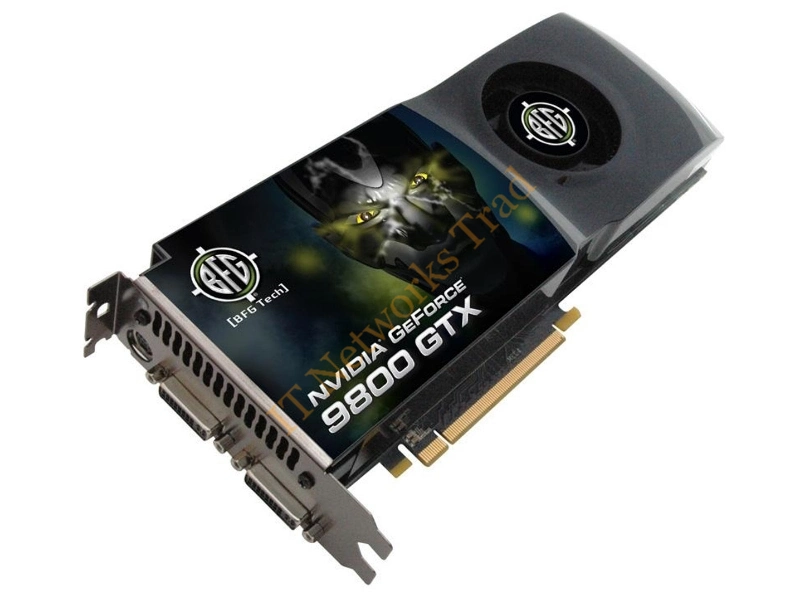 BFGE98512GTXOCXE BFG GeForce 9800 GTX 512MB 256-Bit GDDR3 PCI Express 2 x16 HDCP Ready SLI Support Video Graphics Card