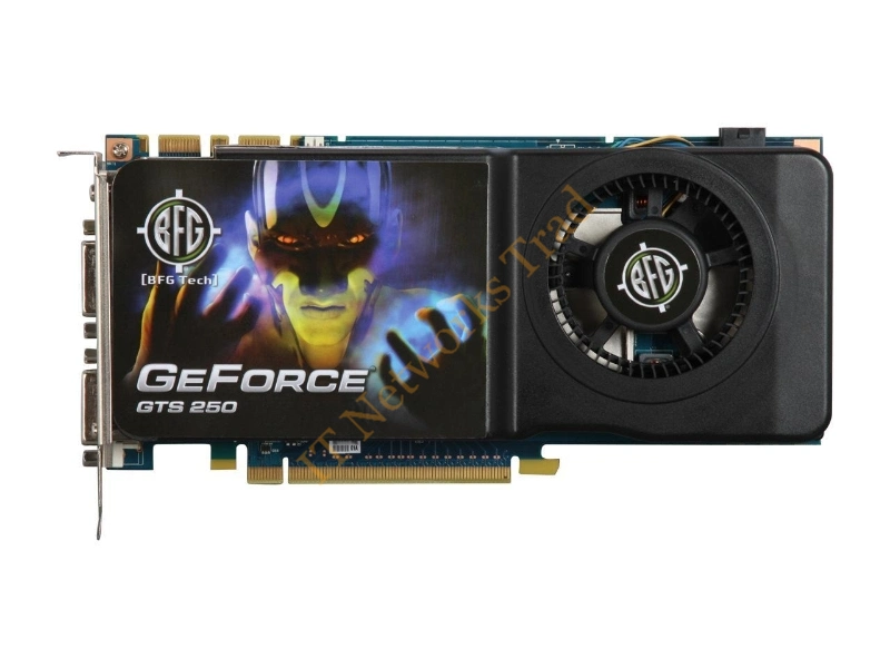 BFGEGTS2501024E BFG GeForce GTS 250 1GB 256-Bit GDDR3 PCI Express 2 x16 HDCP Ready SLI Support Video Graphics Card