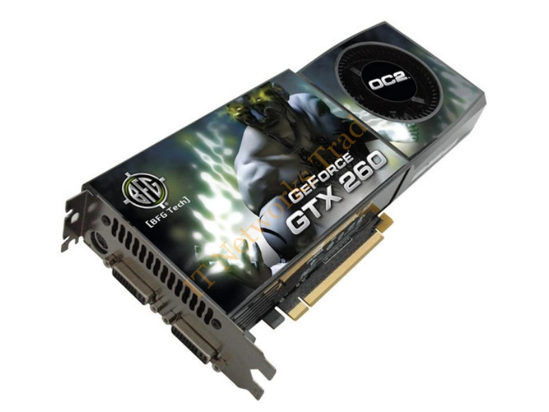 BFGEGTX260MC896OC2BE BFG GeForce GTX 260 Core 216 896MB 448-Bit GDDR3 PCI Express 2 x16 HDCP Ready SLI Supported Video Graphics Card