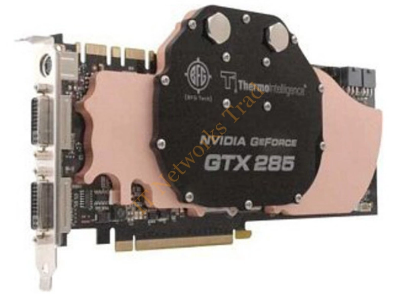 BFGEGTX2851024H2OWE BFG GeForce GTX 285 1GB 512-Bit GDDR3 PCI Express 2 x16 HDCP Ready SLI Support Video Graphics Card
