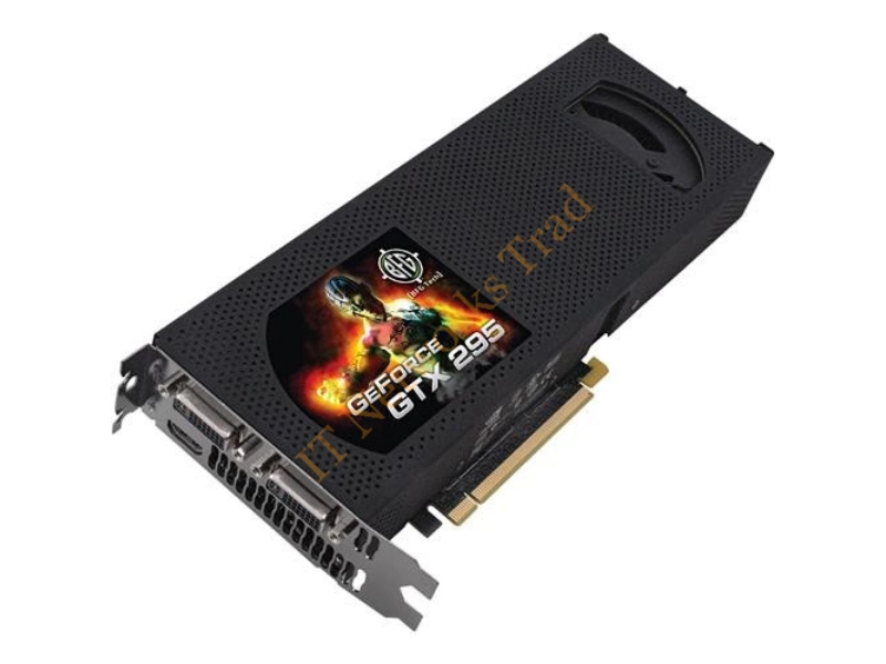 BFGEGTX2951792E BFG GeForce GTX 295 1.8GB 896-Bit GDDR3 PCI Express 2 x16 Dual DVI/ HDMI/ HDCP Ready/ SLI Support Video Graphics Card