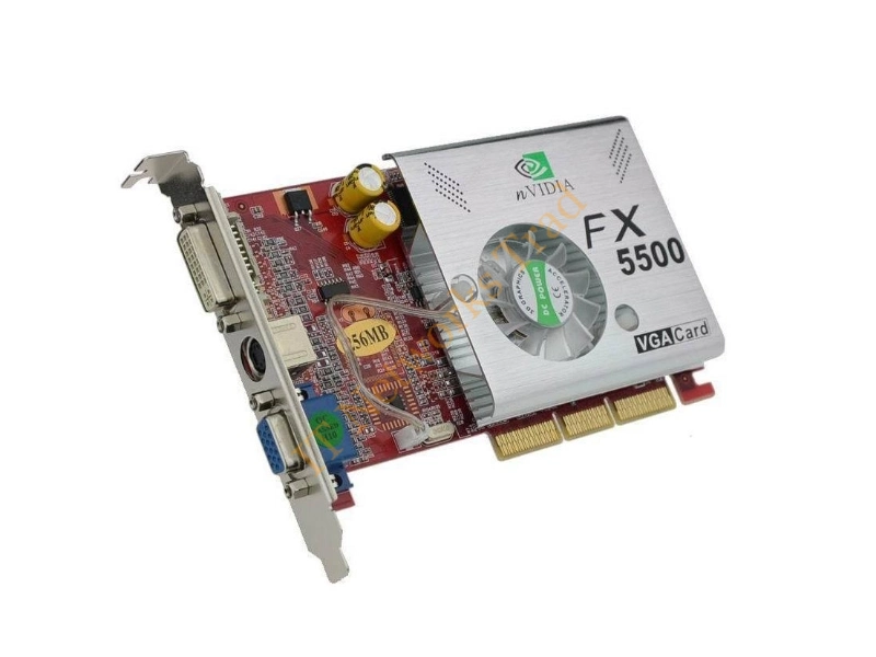 BFGR552560C nVidia GeForce FX5500 256MB VGA AGP Video Graphics Card
