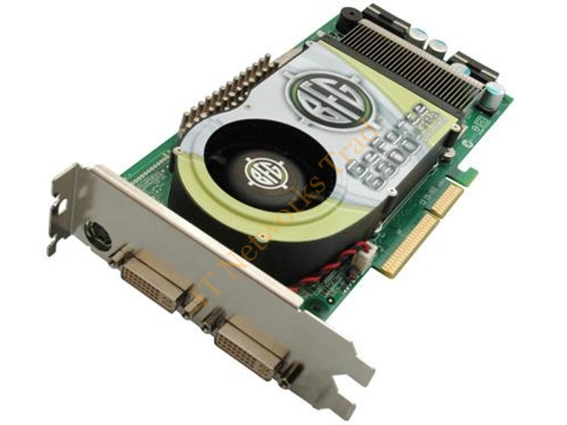BFGR68256UOCX BFG GeForce 6800 Ultra 256MB 256-Bit GDDR3 PCI Express x16 SLI Support Video Graphics Card