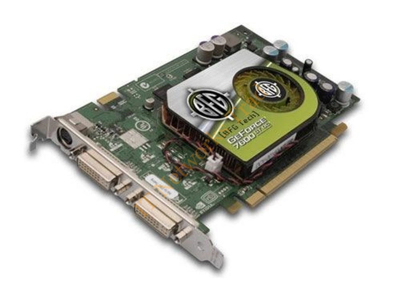 BFGR76256GTOCSINE EVGA -GeForce 7600 GTS 256MB GDDR3 128-Bit SLI Support PCI Express x16 Video Graphics Card