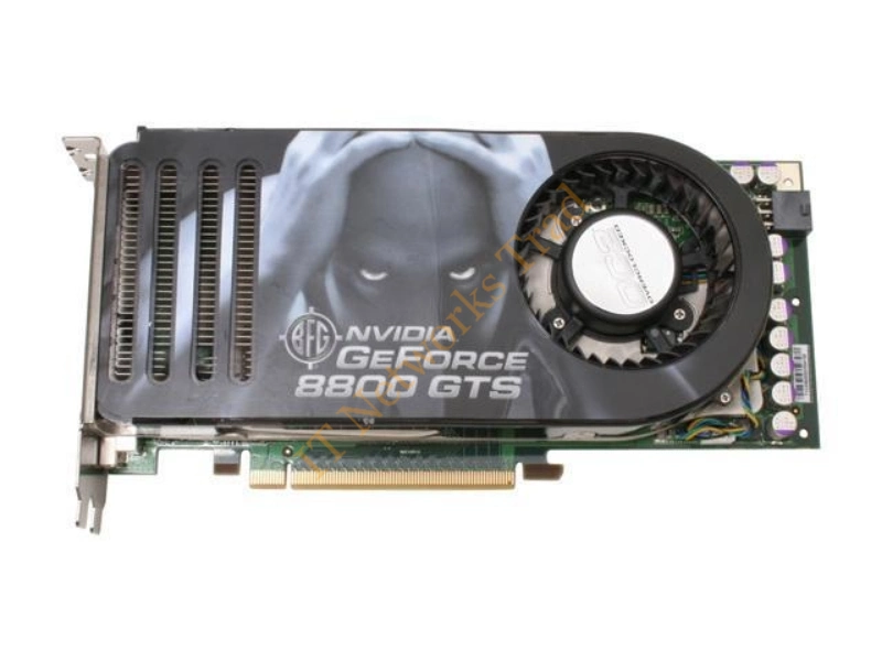 BFGR88320GTSOC2E BFG GeForce 8800 GTS 320MB GDDR3 320-Bit PCI Express x16 HDCP Ready SLI Support Video Graphics Card