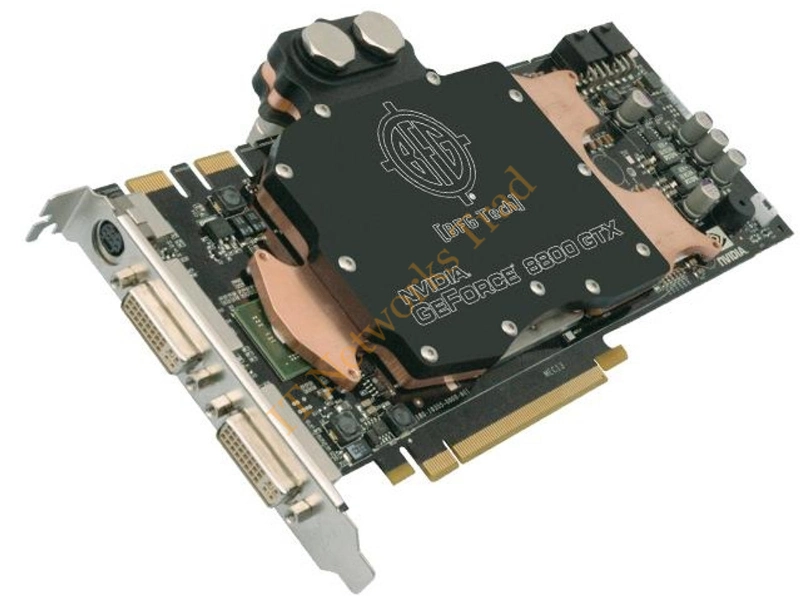 BFGR88768GTXWC50E BFG GeForce 8800 GTX 768MB 384-Bit GDDR3 PCI Express x16 HDCP Ready SLI Support HDCP Video Graphics Card