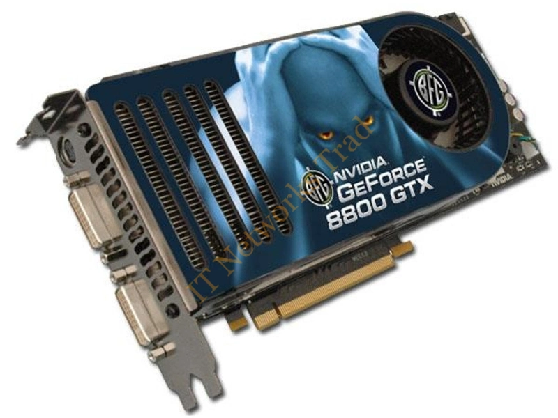 BFGR88768GTXWCE BFG GeForce 8800 GTX 768MB 384-Bit GDDR3 PCI Express x16 HDCP Ready SLI Support Video Graphics Card