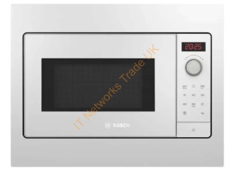 BFL523MW3 - Bosch BFL523MW3 microwave White Solo microwave Built-in 20 L 800 W