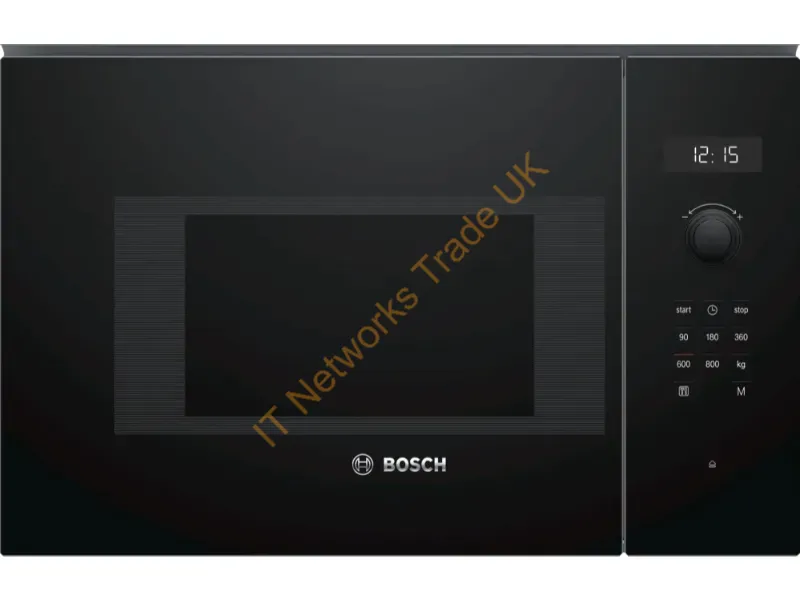 BFL524MB0 - Bosch Serie 6 BFL524MB0 microwave Black Solo microwave Built-in 20 L 800 W