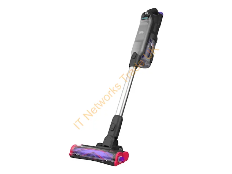 BHFEA640WP-GB - Black & Decker BHFEA640WP-GB stick vacuum/electric broom Battery Dry Bagless 0.75 L Grey