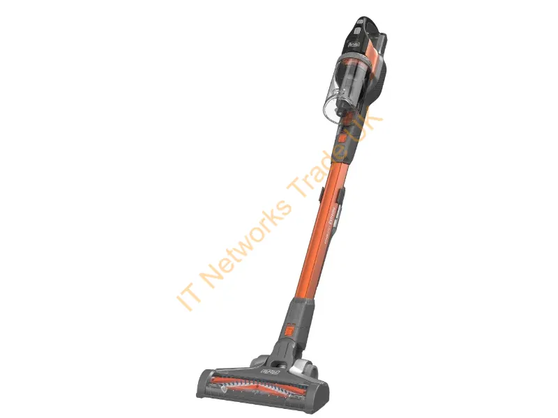 BHFEV182B-XJ - Black & Decker BHFEV182B-XJ stick vacuum/electric broom Battery Dry Bagless Orange, Titanium