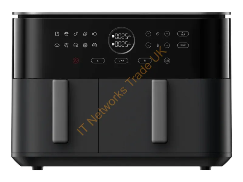 BHR07SGEU - Xiaomi MAF-D1001 Double 10 L Stand-alone 2700 W Hot air fryer Black