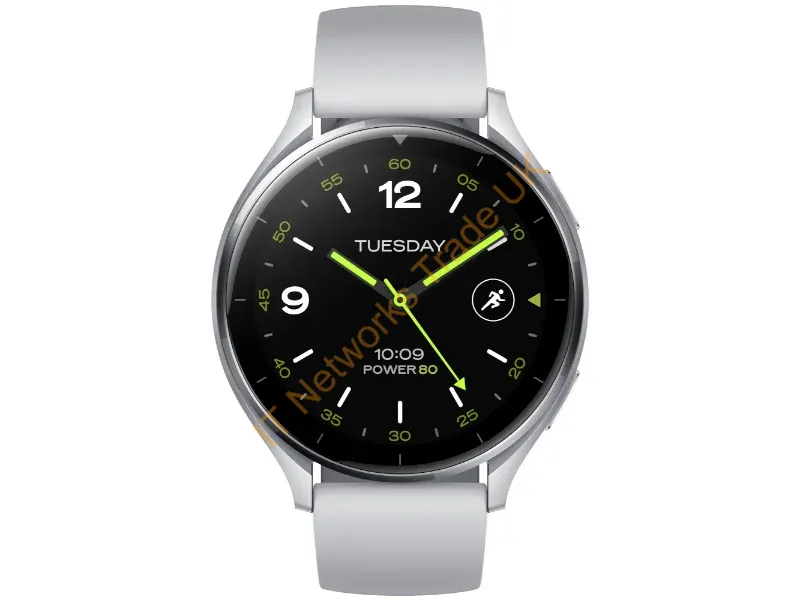 BHR8034GL - Xiaomi Watch 2 3.63 cm (1.43") AMOLED 46 mm Digital 466 x 466 pixels Touchscreen Silver Wi-Fi GPS (satellite)