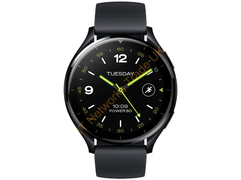 BHR8035GL - Xiaomi Watch 2 3.63 cm (1.43") AMOLED 46 mm Digital 466 x 466 pixels Touchscreen Black Wi-Fi GPS (satellite)