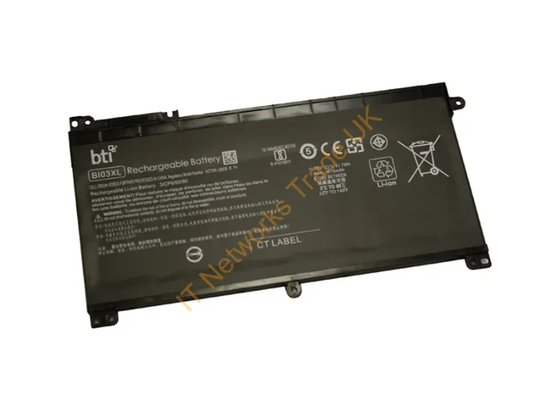 BI03XL-BTI - Bti Bi03Xl- Industrial Rechargeable Battery Lithium Polymer (Lipo) 3600 Mah 11.5 V