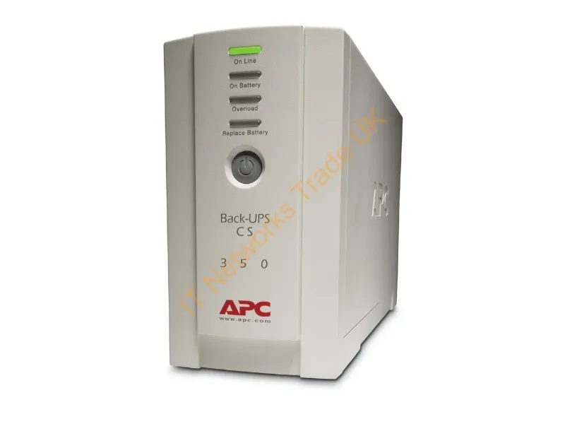 BK350EI - APC Back-UPS Standby (Offline) 350VA 4AC outlet(s) Tower Beige uninterruptible power supply (UPS)