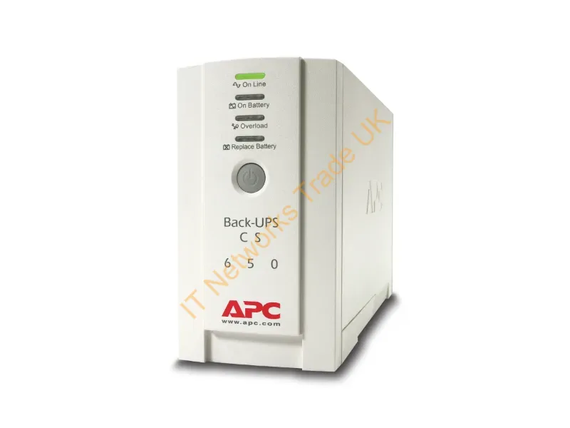BK650EI - APC Back-UPS Standby (Offline) 650VA 4AC outlet(s) Tower Beige uninterruptible power supply (UPS)