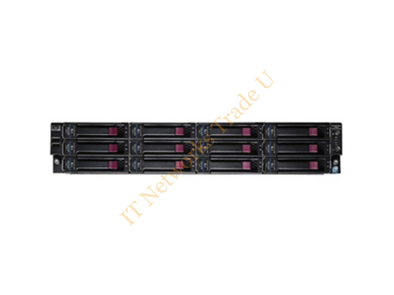 BK719A HP StorageWorks P4300 G2 Network Storage Server (NAS) 8 TB (8 x 1 TB) RJ-45 Network Serial iSCSI USB VGA