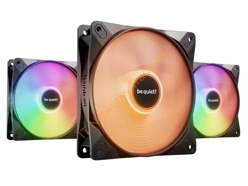 BL124 - PC- Caselfter Be Quiet Light Wings LX 120mm PWM black high-speed (triple pack) BL124