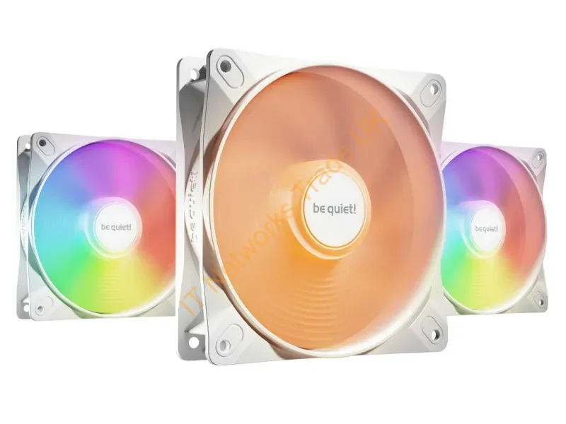 BL125 - PC- Caselfter Be Quiet Light Wings LX 120mm PWM white hight-speed (triple pack) BL125