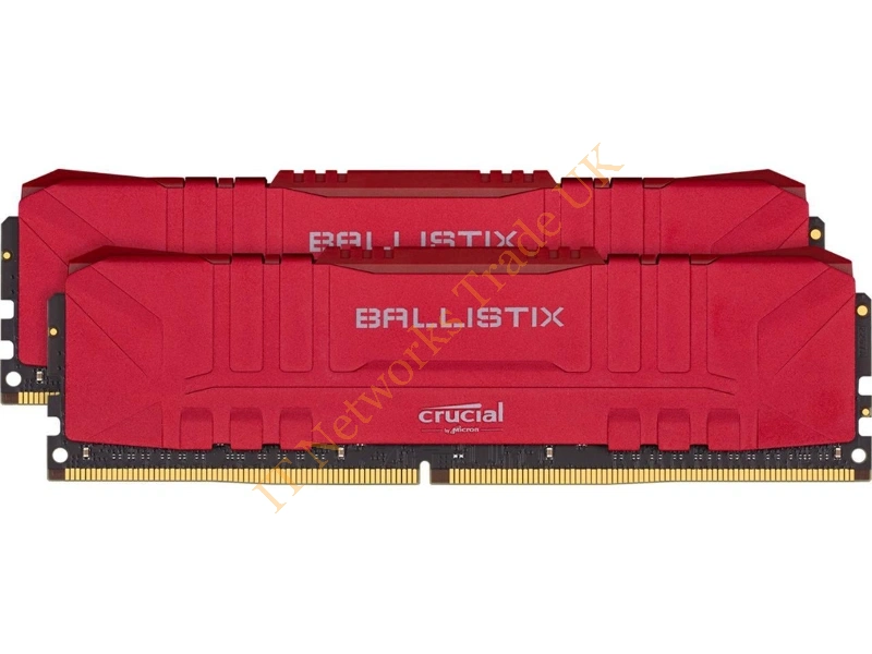 BL2K16G26C16U4R Crucial Ballistix DDR4-2666 32GB(2x 16GB)/ 2G x 64 CL16 Memory Kit (Red)