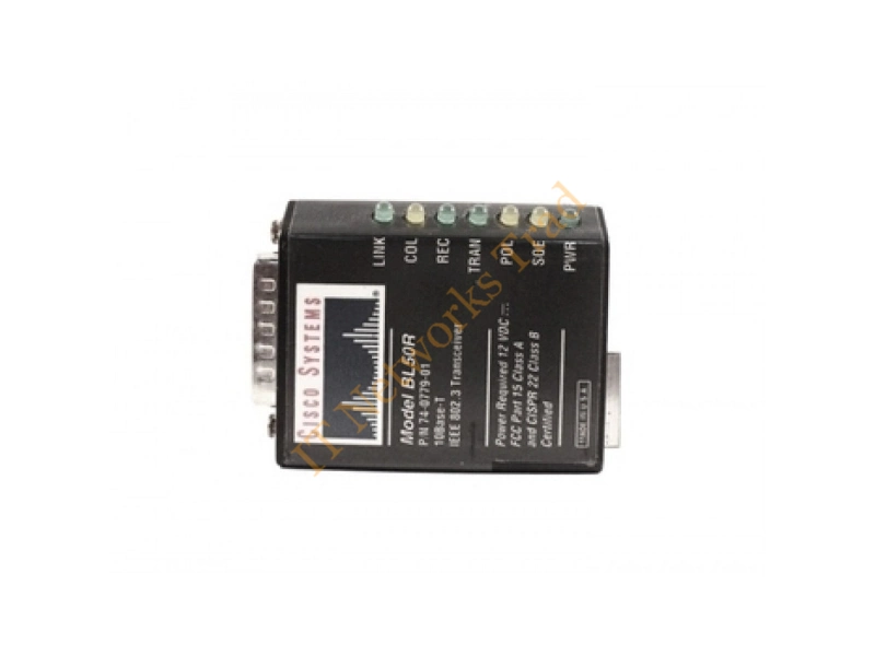 BL50R Cisco 10Mbps 10Base-T RJ-45 Connector AUI Transceiver Module