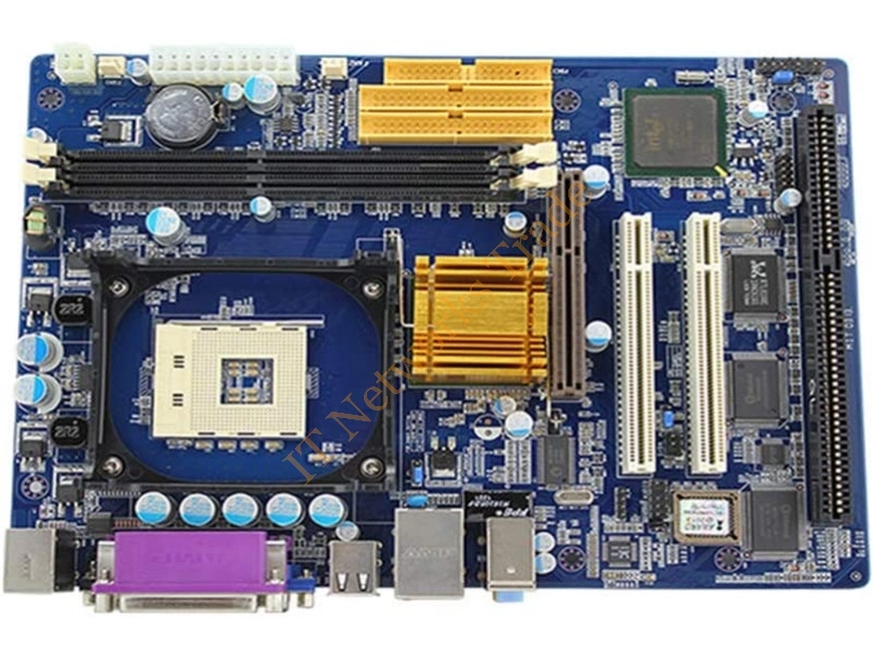 BLKD845EPT2 Intel 845E Chipset Pentium 4 System Board with Micro ATX Socket 478 Desktop Motherboard