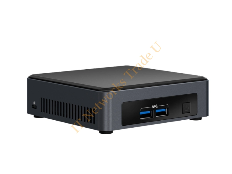 Intel NUC NUC7I3DNKE BGA 1356 2.40GHz i3-7100U UCFF Black Desktop Barebone