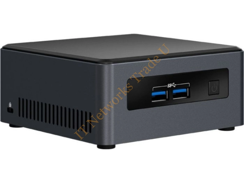 Intel NUC NUC7i5DNHE BGA 1356 2.6GHz i5-7300U UCFF Black Desktop Barebone