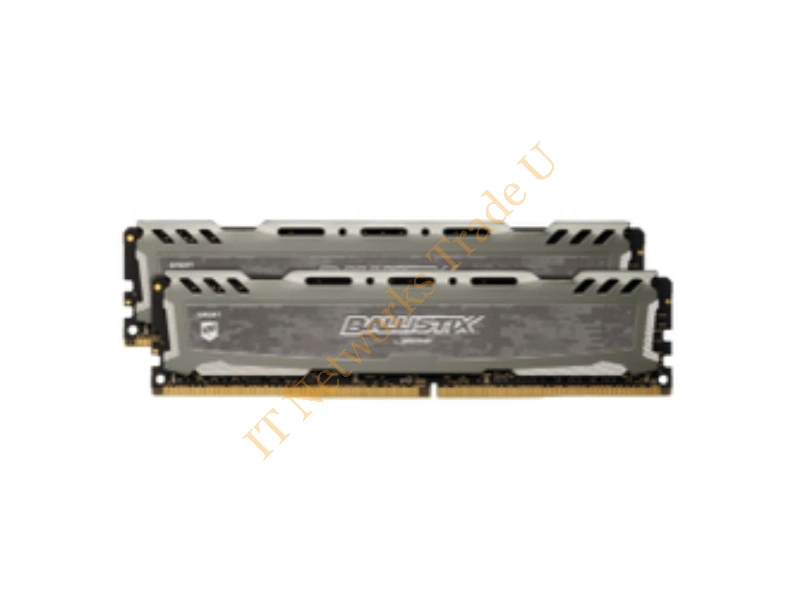 BLS2C8G4D240FSBK - Crucial Ballistix Sport LT 16GB (2 x 8GB) DDR4-2400 16GB DDR4 2400MHz memory module