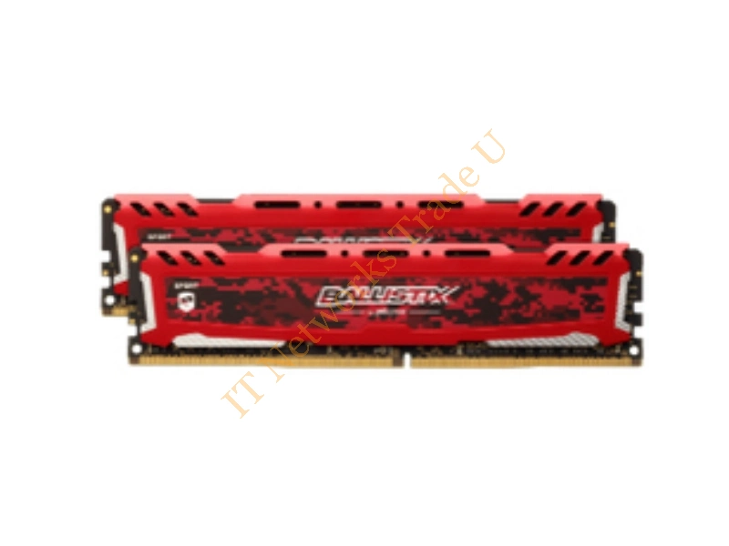 BLS2C8G4D240FSEK - Crucial Ballistix Sport LT 16GB (2 x 8GB) DDR4-2400 16GB DDR4 2400MHz memory module