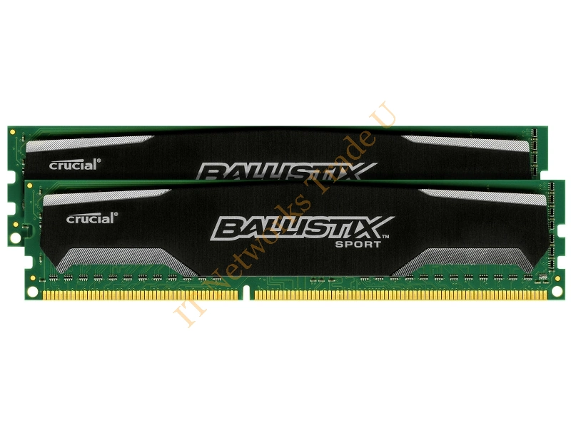 BLS2CP8G3D1609DS1S00CEU - Crucial Ballistix Sport 16 GB DDR3 16GB DDR3 1600MHz memory module